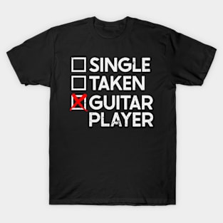 Single Taken Guitar Player T-Shirt